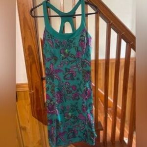 The North Face Echo lake Teal and Purple Dress